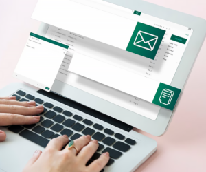Demande de contact par mail au consultant digital immobilier